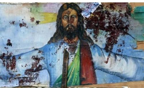 Blood-spattered-mural-of-Jesus-in-Egypt